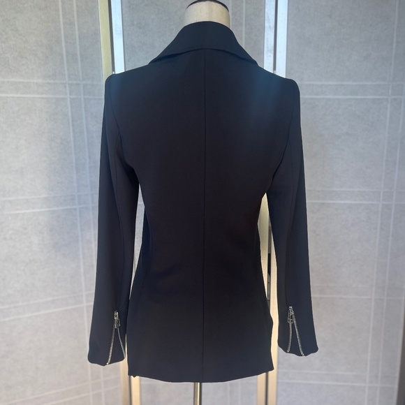 Veronica Beard Black Hadley Dickey Jacket sz 6 - Picture 3 of 13